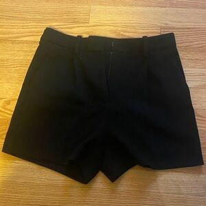 Maje High Waist Black Women's Shorts